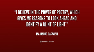 don't decide to represent anything except myself. But that self is ...