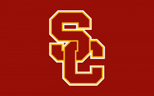 Usc Trojans Athletic Team Logo Wallpaper