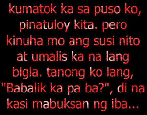 Love Quotes Tagalog 2012 Sweet