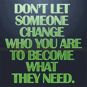 Stay true to yourself