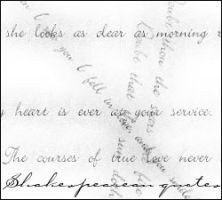 Shakespearian Quotes - PSP by exotika-brushes