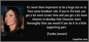 More Famke Janssen Quotes