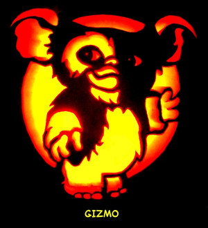 Gizmo Pumpkin Carving by Sleigher75