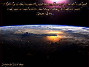 LinksterArt Bible Verses: Genesis 8:22