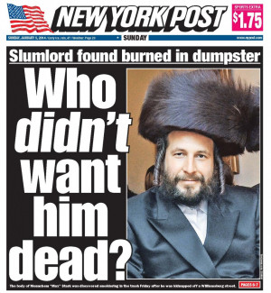 Does this New York Post cover offend you?