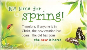 christian quotes about spring