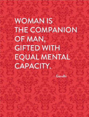 Ghandi quote