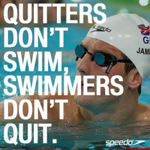 Swim Quotes. I will get a medal some day. I was one place away! I will ...