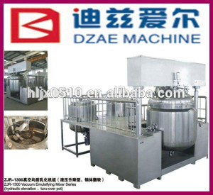 ZJR 1000 1300 Pharmaceutical vacuum homogenized emulsifying mixer