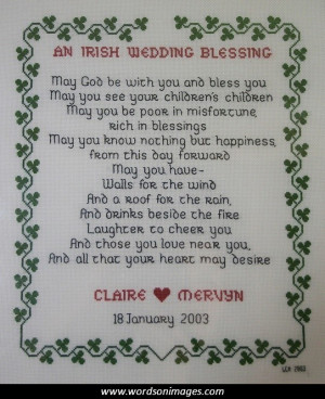 Irish quote wedding
