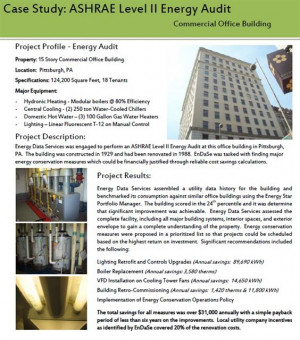 For questions or quotes on Energy Auditing services, please contact ...