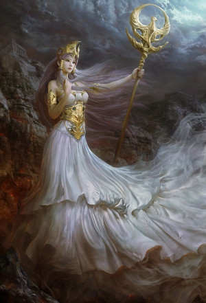 Athena, Greek goddess of wisdom
