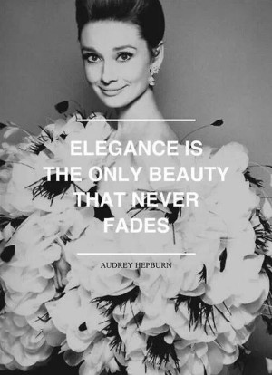 Een niet zo bekende quote van Audrey Hepburn, maar wel een ...