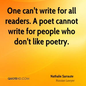 Nathalie Sarraute Poetry Quotes