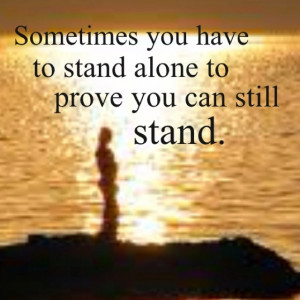 standing alone quotes6