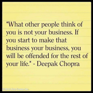 Who cares what people think