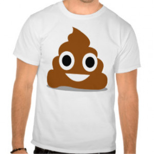 Men's Funny Poop Quotes Clothing & Apparel