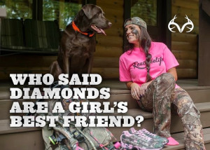 Who said diamonds are a girl's best friend? #Realtreequotes