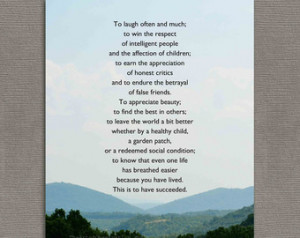 Inspirational Quote about life, Blu e Ridge Mountains Landscape ...