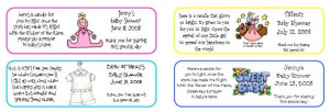 Details about Baby Shower Votive Candle Party Favors So cute!
