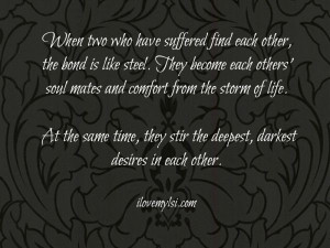 When two who have suffered.