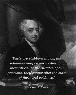 John Adams with quote