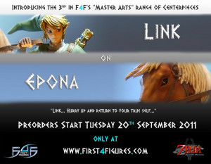 Thread: First 4 Figures: Link on Epona Statue