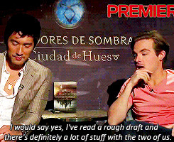 Kevin Zegers and Godfrey Gao tease Malec scenes in City of Ashes Film