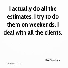 estimates quote 1