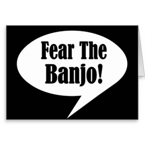 funny banjo quotes source http zazzle com funny banjo quote greeting ...
