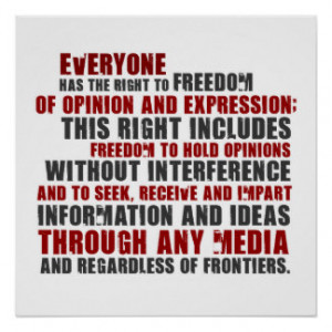 Freedom Of Speech Posters & Prints