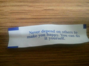 Fortune cookie makes me feel better about masterbation