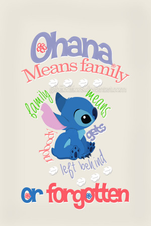 Disney Stitch Quotes Lilo and stitch quote by