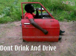 Drunk Driving Funny Picture