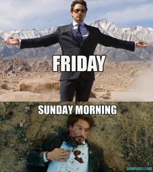 Friday to Sunday