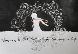 awesome idea for a hooping tattoo quote i m loving this