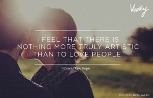 Van Gogh Quote on Love