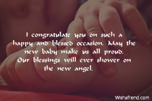 New Baby Wishes Quotes