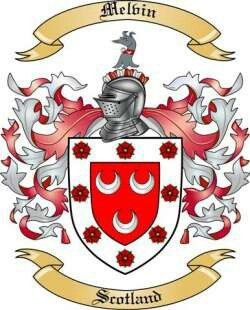 Melvin Family Crest/Coat of Arms