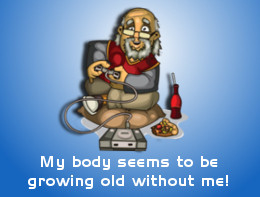 Cool phrase about growing old