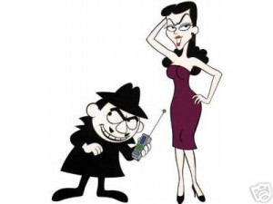 for some inane reason i was thinking rocky and bullwinkle today they ...
