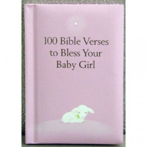 Hallmark Baby BOK1167 100 Bible Verses for Baby Girl Book