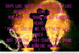James Blunt - Bonfire Heart - Lyrics