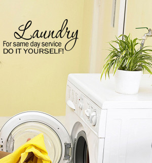 Laundry-Room-Funny-Wall-Quote-Decal-Vinyl-Wall-quote-Decal-home-Decor ...
