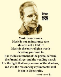 corey taylor music life more corey taylors quotes slipknot quotes ...