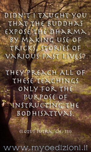 buddhist #quote from Lotus Sutra, chapter III