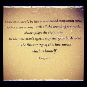 wise man should be like a fine tuned instrument which rather than ...