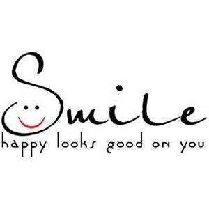 smile...happy looks good on you -