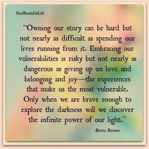 Owning our Story...