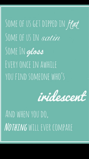 My favorite quote of this book #Flipped